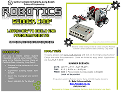 Robotic Summer Camp 2014