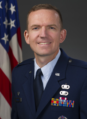 USAF Band of the Golden West Commander, Maj. Joseph S. Hansen